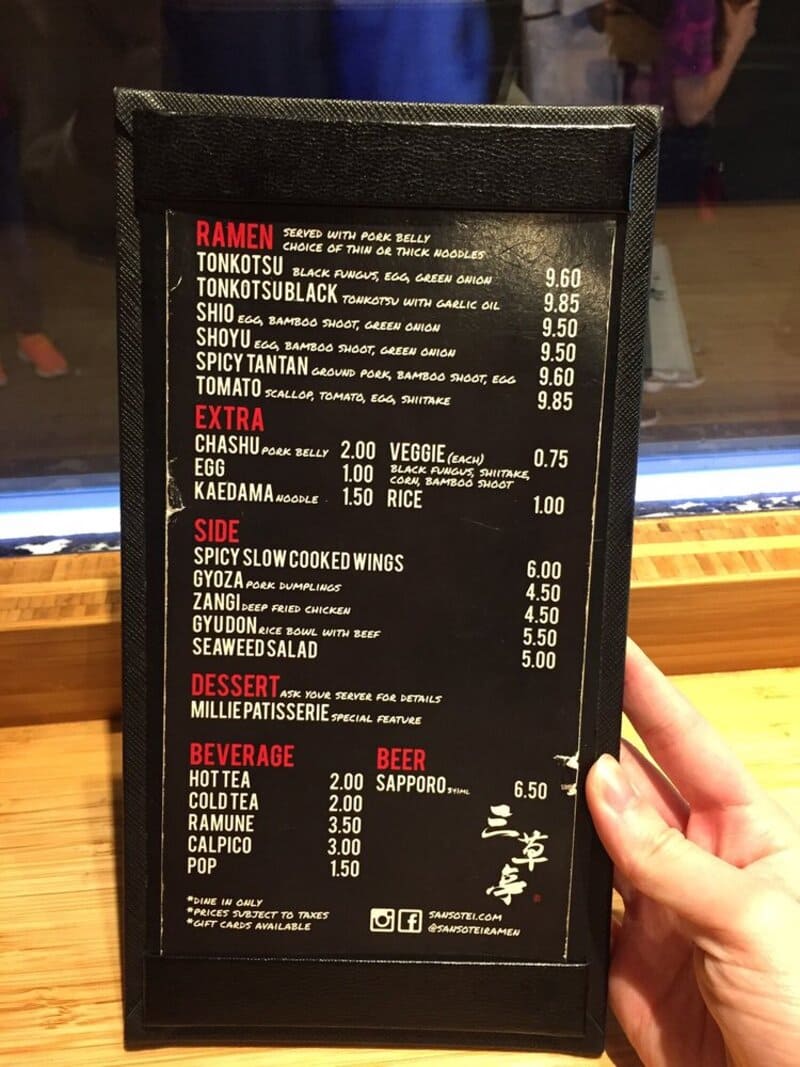 Sansotei Ramen