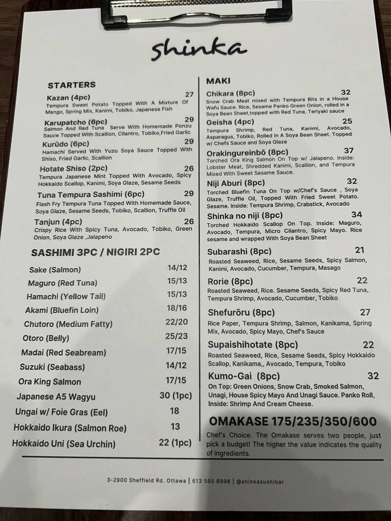 Shinka Sushi Bar